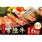 常陸牛 サーロインステーキ 1.6kg