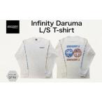 TシャツGOODHELPInfinityDarumaグレーTシャツ