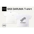 TシャツGOODHELPSK8DARUMAwhiteだるまTシャツ