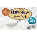 球磨の恵みヨーグルト 加糖 1kg×2パック×3回