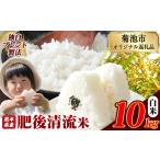 ふるさと納税 熊本県産 肥後清流米 白米 10kg ブレンド米《7-14日以内に出荷予定(土日祝除く)》 熊本県産 ふるさと納税 精米 米 こめ ふるさとの.. 熊本県菊池市