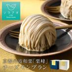 丹波栗 栗峰 チーズモンブラン 4個