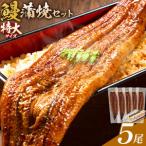 \特大サイズ 鰻蒲焼真空セット 5尾