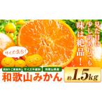 ふるさと納税 【先行予約】訳あり 和歌山みかん 約1.5kg(サイズ混合)【11月上旬-12月末頃出荷】|ご家庭用みかん 訳ありみかん 蜜柑 みかん 和歌山県日高川町