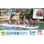 初心者向けSUP体験ツアー 1名様+愛犬1匹 7-9月