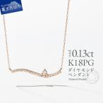 ネックレス K18ピンクゴールド ダイヤモンドペンダント