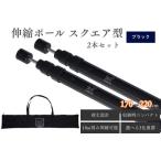 fu.... налог FUTURE FOX эластичный paul (pole) квадратное type 170cm~220cm черный [FF16-02] // кемпинг уличный Future лиса Nagano префектура сосна река блок 