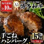A5等級 博多和牛100%使用 贅沢手ごねハンバーグ