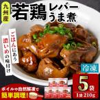 若鶏 レバー うま煮 210g×5袋