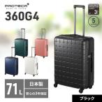 スーツケースプロテカ360G4ブラックスーツケース