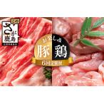 ふるさと納税 合計8.6kg 定期便 6回 佐賀の豚・鶏 お楽しみ定期便 I-43 佐賀県鹿島市