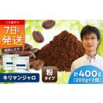 キリマンジャロコーヒー 粉 モンデュール農園 200g×2