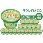 ◆サクレWメロン 20個セット フタバ食品