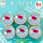 カップアイス りんご 120ml×6個
