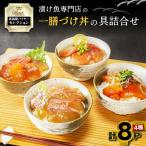 漬け魚専門店の一膳づけ丼の具詰合せ M038-012