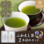 ふかむし茶 極 誉 2本詰め セット 計200g