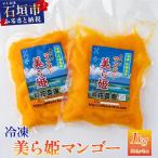 fu.... налог рефрижератор прекрасный .. манго 1kg(500g×2 пакет )CB-3 Okinawa префектура камень . город 