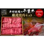 井村牧場の千葉牛厳選焼肉 “全6種” 贅沢セット 計1kg