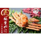 ふるさと納税 茹で松葉蟹 1杯（700g級）〈11月中旬〜2026年3月末頃発送〉 蟹 カニ かに 松葉蟹 松葉ガニ ズワイガニ ボイル 京都府宮津市