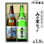 日本酒 飲み比べセット 大雪渓 安曇野 山の宴セット 1.8L 2本 セット