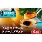 奄美産 タンカンのクレーム ブリュレ 4個