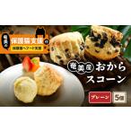 おからスコーン プレーン 5個