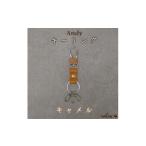 fu.... налог кольцо для ключей Andy сделано в Японии кожа товар натуральная кожа ручная работа цвет : Camel Hyogo префектура удача мыс блок 