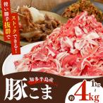 豚肉 小分け 小間 切り落とし4kg 500g8パック