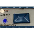 カードケース letter ブルー BTDN036ケース