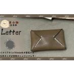 カードケース letter マスタード BTDN033ケース