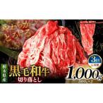 産黒毛和牛切り落とし 1000g