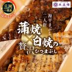 源平まぶし 二人折 蒲焼と白焼のひつまぶしの合わせ盛り