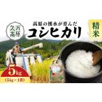 コシヒカリ5kg 精米 お米 コメ こめ 令和7年産 5kg