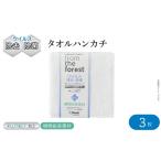 ウイルス除去 除菌加工タオルハンカチ ホワイト×6枚