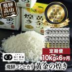 全6回 令和8年度産 飛騨産コシヒカリ 黄金の煌き 5kg×2