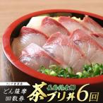 どん薩摩の茶ぶり丼回数券 6回分 茶ぶり
