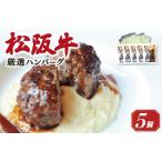 松阪牛厳選ハンバーグ 5個セット FM2