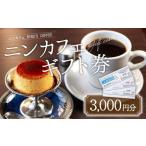 ニンカフェ NING S COFFEE 券 3 000円分