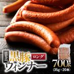鹿児島 黒豚 ロングウィンナー 700g