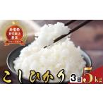 3回定期便こしひかり 新米 5kg