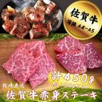 牛肉 ステーキ 佐賀牛 赤身ステーキ 450g:B150-066