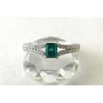 Pt900 コロンビア産エメラルド 0.28ct