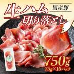 豚 生ハム 切り落とし 75g×10P