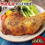 阿波尾鶏 鶏肉 スパイシーローストチキン 1本
