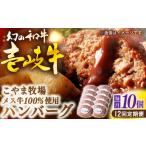 こやま牧場の壱岐牛ハンバーグ 化粧箱10個入