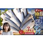 ふっくら 極み塩サバ 計約1kg 1切れ