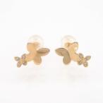 fu.... налог K18 0.04ct бриллиант серьги FFP-000339 Yamanashi префектура Koufu город 