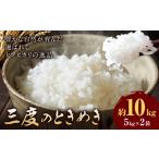 熊本県長洲町 白米　ふるさと納税 令和7年産 米 三度のときめき 10kg くまもと食彩の力《60日以内に出荷予定(土日祝除く)》熊本県 長洲町 お米 ひのひかり ヒノヒカ.. 熊本県長洲町
