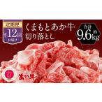 くまもと あか牛 切り落とし 牛肉 約800g×12回