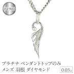 ネックレス プラチナ pt900 メンズ フェザー